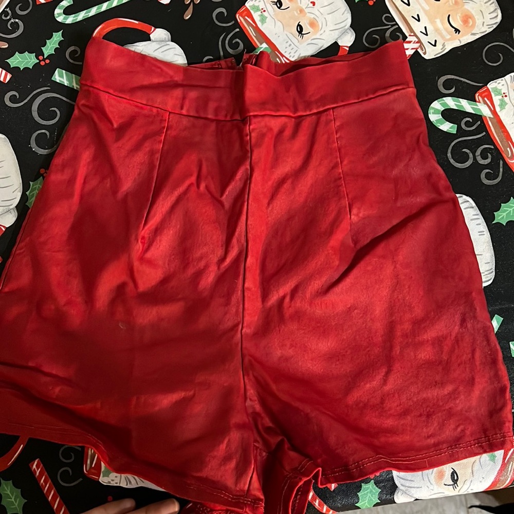 High rise shorts